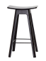 Preview: Andersen Barhocker HC1 schwarz 67cm, Holzsitz